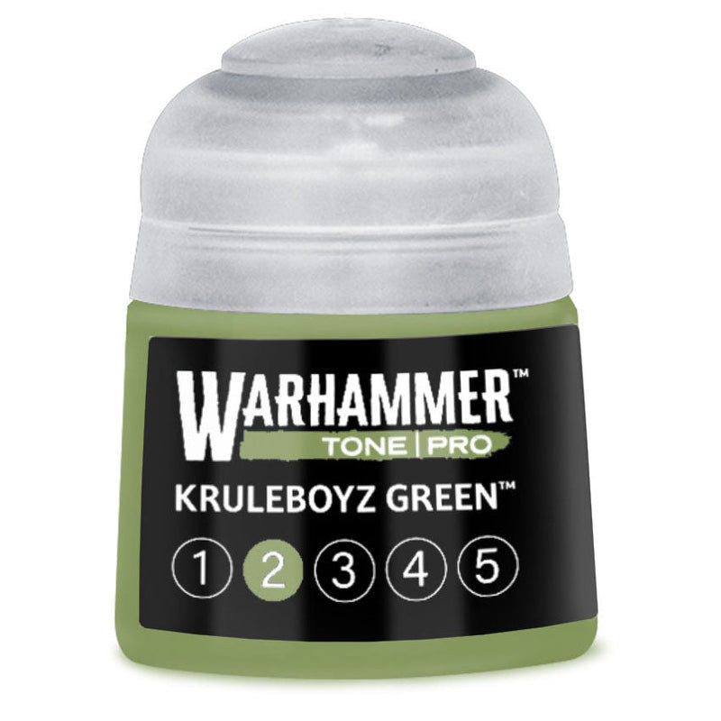 Warhammer Tone Pro Paint: Kruleboyz Green 2 [12ml] (PRESALE 10/24)