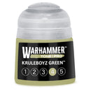 Warhammer Tone Pro Paint: Kruleboyz Green 4 [12ml] (PRESALE 10/24)