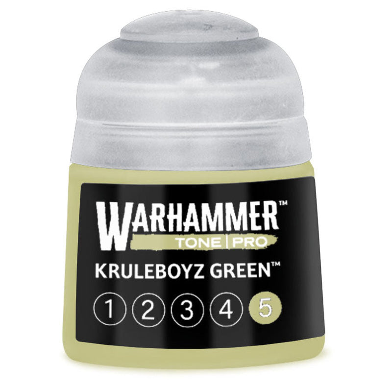 Warhammer Tone Pro Paint: Kruleboyz Green 5 [12ml] (PRESALE 10/24)