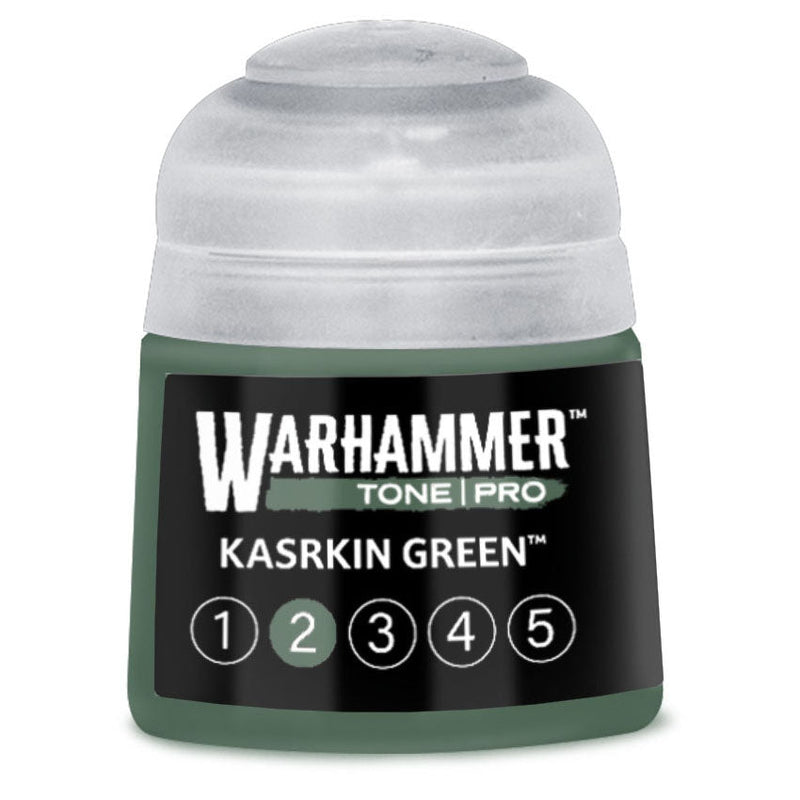 Warhammer Tone Pro Paint: Kasrkin Green 2 [12ml] (PRESALE 10/24)