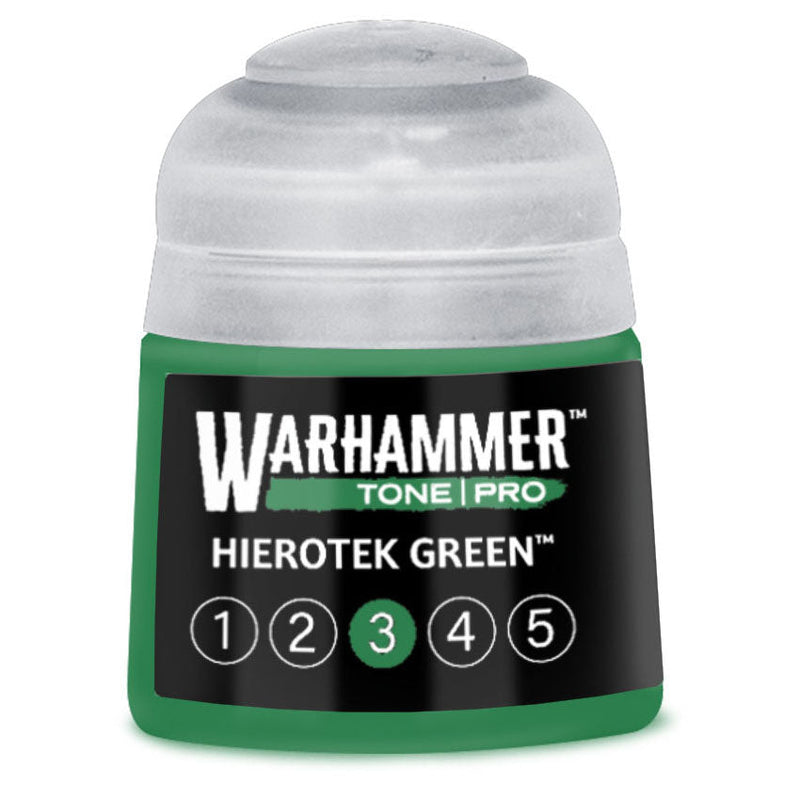 Warhammer Tone Pro Paint: Hierotek Green 3 [12ml] (PRESALE 10/24)