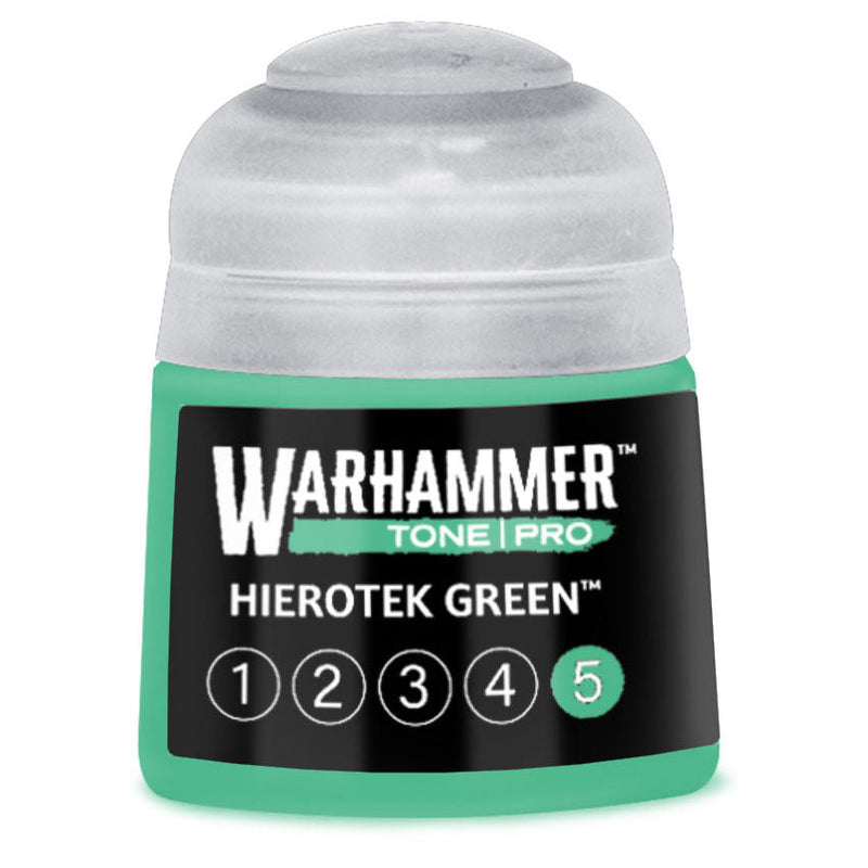 Warhammer Tone Pro Paint: Hierotek Green 5 [12ml] (PRESALE 10/24)