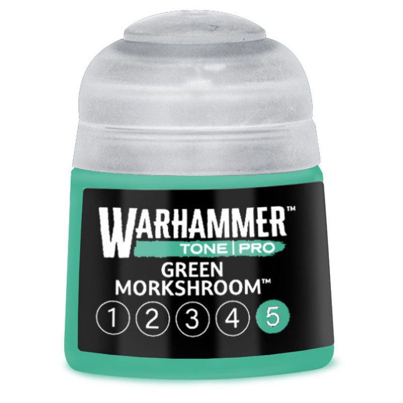 Warhammer Tone Pro Paint: Green Morkshroom 5 [12ml] (PRESALE 10/24)