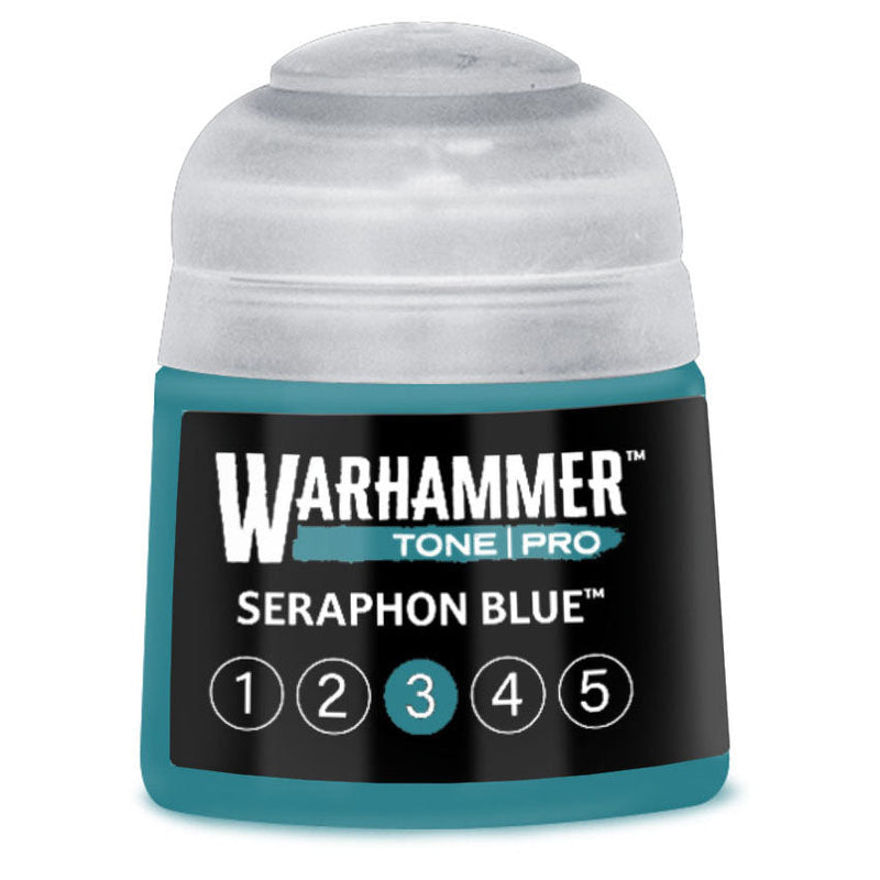 Warhammer Tone Pro Paint: Seraphon Blue 3 [12ml] (PRESALE 10/24)