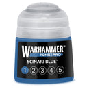 Warhammer Tone Pro Paint: Scinari Blue 1 [12ml] (PRESALE 10/24)