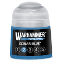 Warhammer Tone Pro Paint: Scinari Blue 2 [12ml] (PRESALE 10/24)