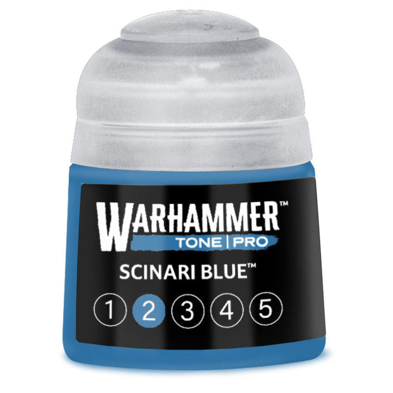 Warhammer Tone Pro Paint: Scinari Blue 2 [12ml] (PRESALE 10/24)