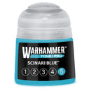 Warhammer Tone Pro Paint: Scinari Blue 5 [12ml] (PRESALE 10/24)