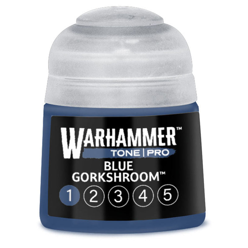 Warhammer Tone Pro Paint: Blue Gorkshroom 1 [12ml] (PRESALE 10/24)