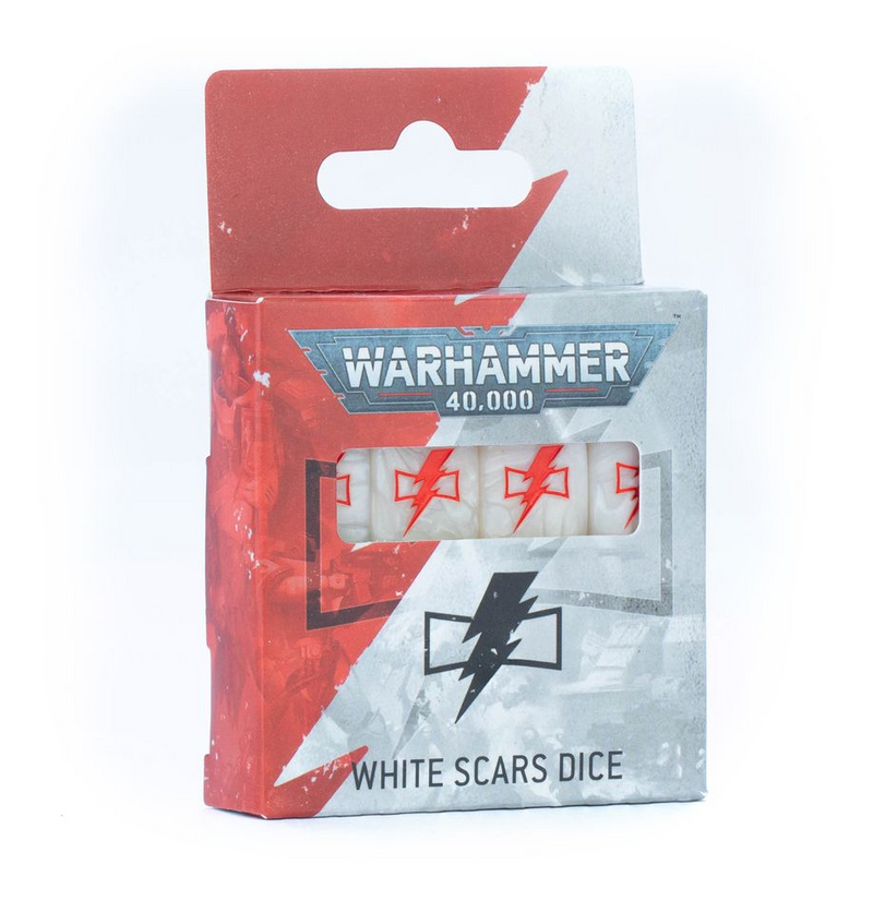 White Scars Dice (PREORDER 10/25/2025)