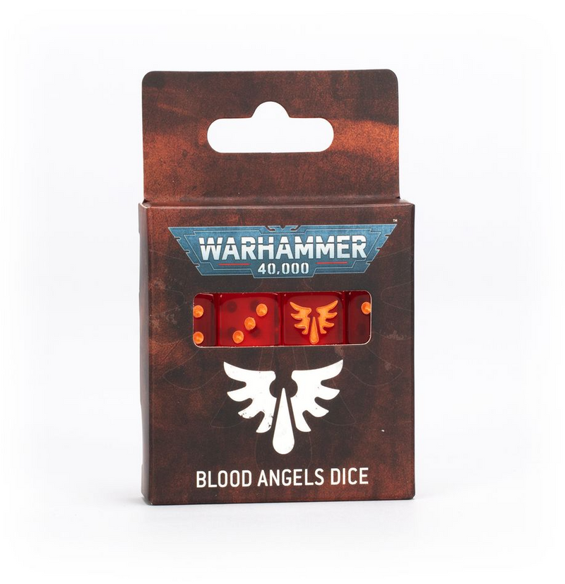 Warhammer 40,000: Blood Angels Dice Set