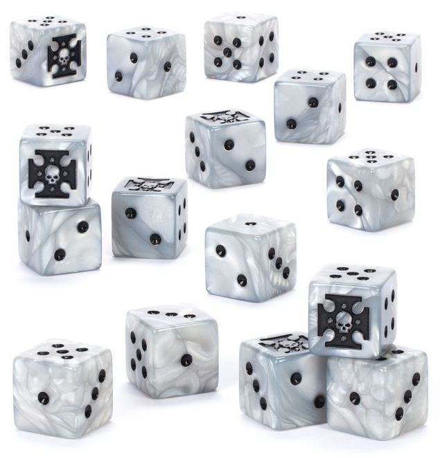 Space Marines Dice [16ct] (PRESALE 10/03)