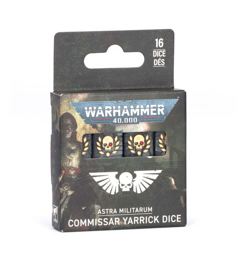 Astra Militarum Commissar Yarrick Dice