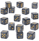 Adeptus Custodes Dice [16ct] (PRESALE 10/17)