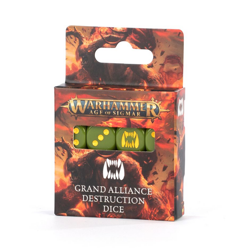 Warhammer Age of Sigmar | Grand Alliance Destruction Dice [16ct]