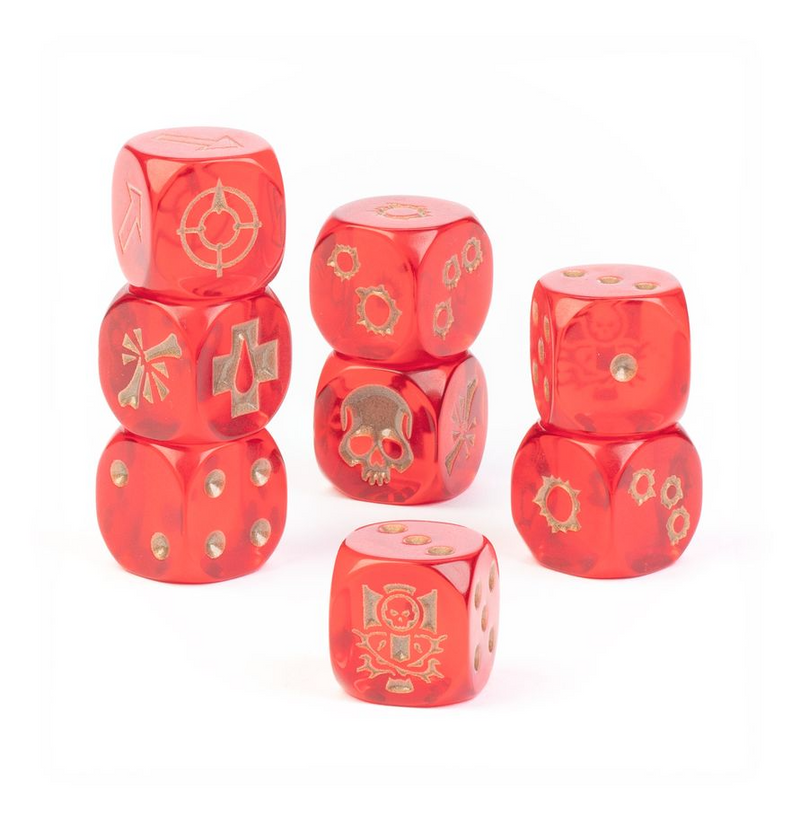 Warhammer: Necromunda | House Goliath Dice [8ct] (PRESALE 09/19)