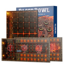 Blood Bowl: Chaos Dwarf Team - Double-Sided Pitch and Dugouts Set *OUT OF PRINT*
