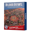 Blood Bowl: Chaos Dwarf Team - Double-Sided Pitch and Dugouts Set *OUT OF PRINT*