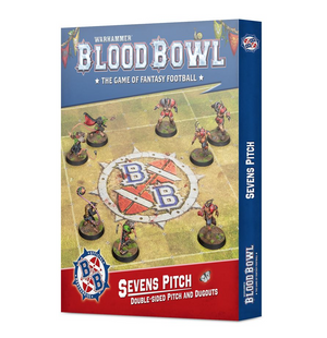 Blood Bowl Sevens Pitch: Double-sided Pitch and Dugouts (PRESALE 8/22)