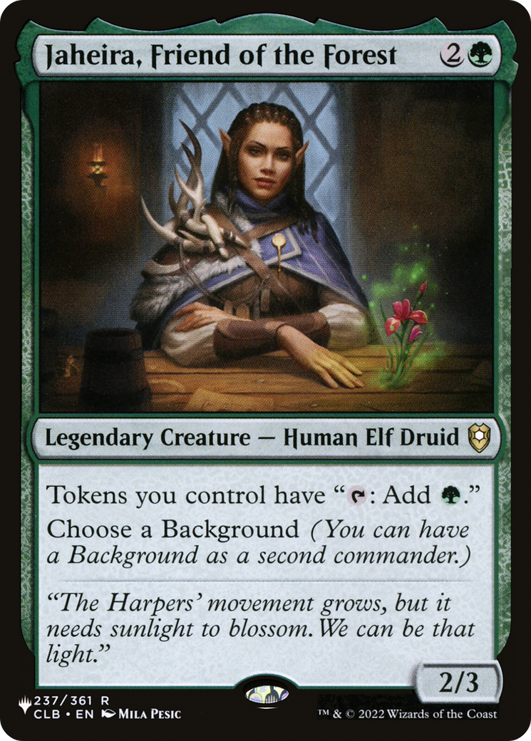 Jaheira, Friend of the Forest [The List]
