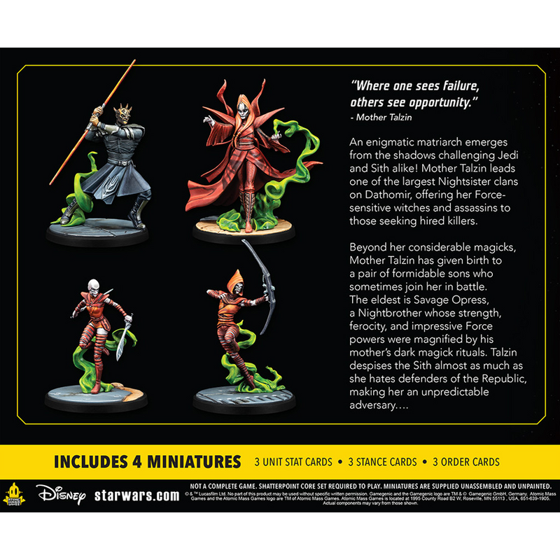 Star Wars: Shatterpoint - Witches of Dathomir Squad Pack