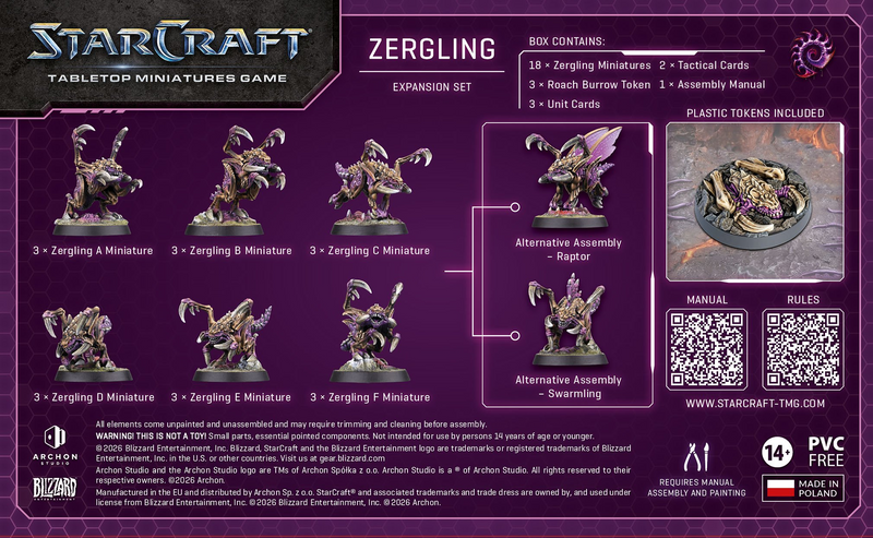 StarCraft TMG - Zerg - Zergling