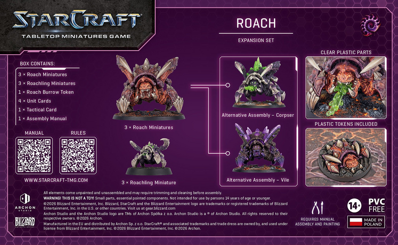 StarCraft TMG - Zerg - Roach