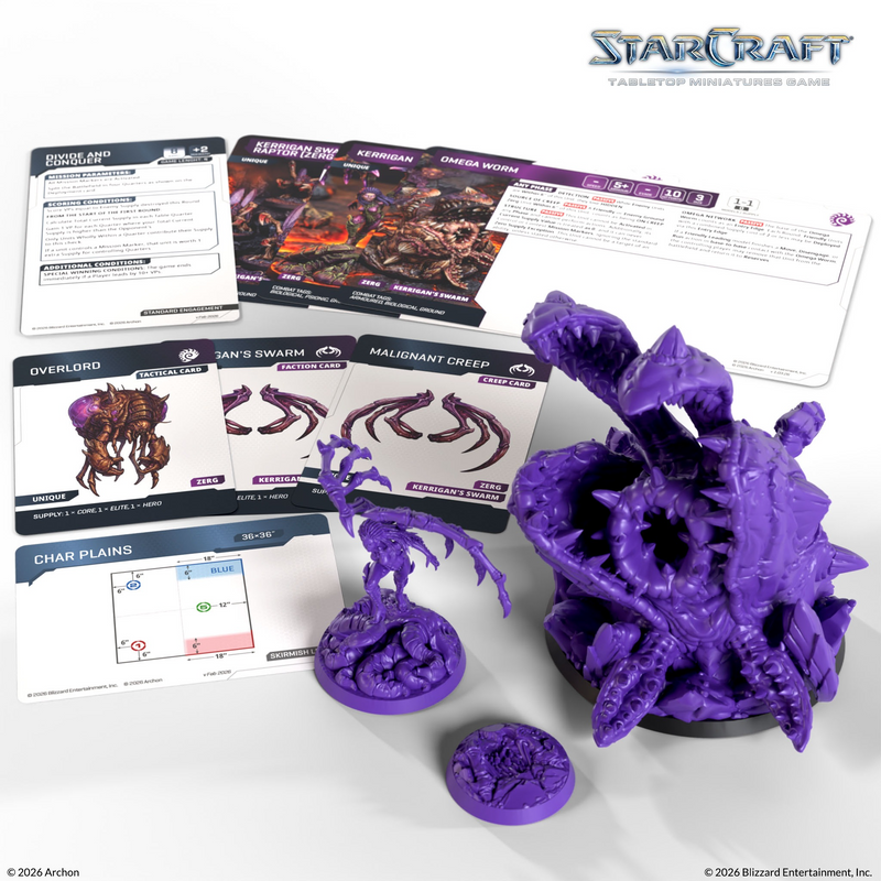 StarCraft TMG - Zerg - Kerrigan & Omega Worm