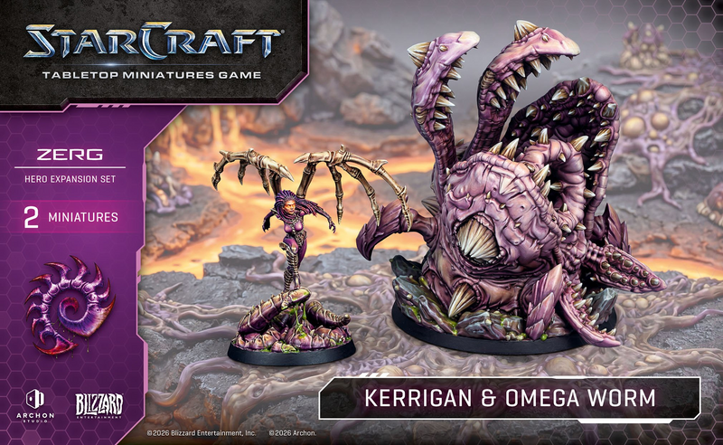 StarCraft TMG - Zerg - Kerrigan & Omega Worm