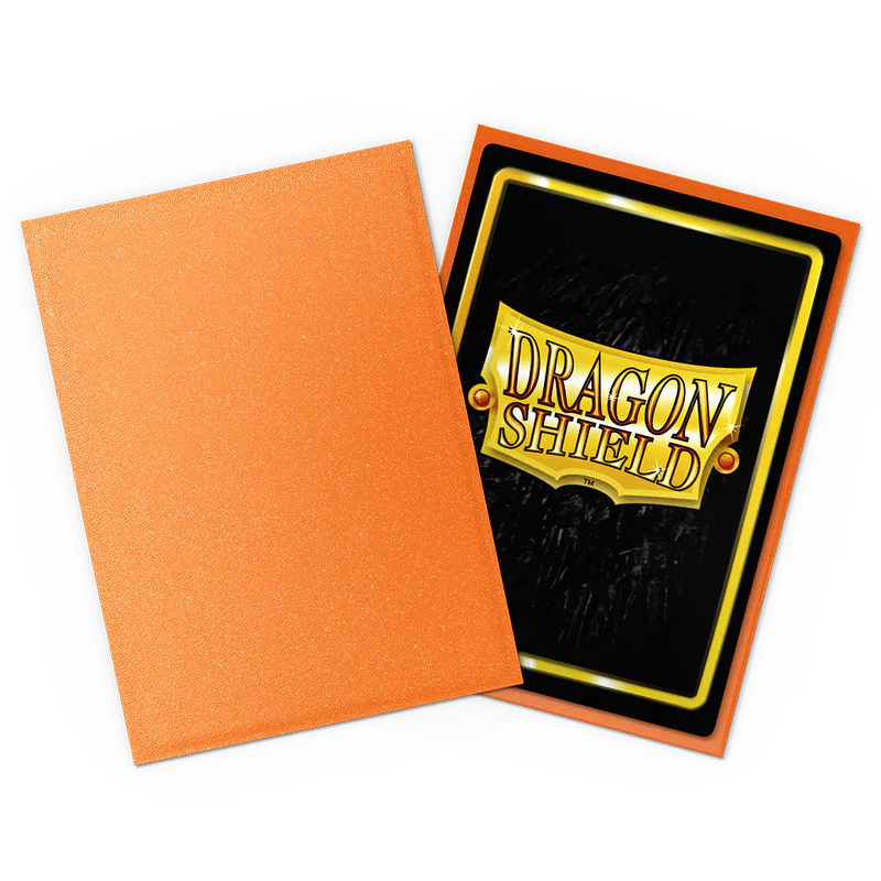 Dragon Shield Matte Sleeve - Amber 100ct