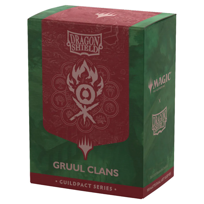 Dragon Shield | MTG Guildpact Series Standard Card Game Sleeves - Gruul Clans [100ct] (PREORDER)