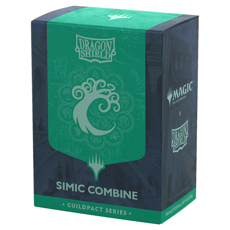 Dragon Shield | MTG Guildpact Series Standard Card Game Sleeves - Simic Combine [100ct] (PREORDER)