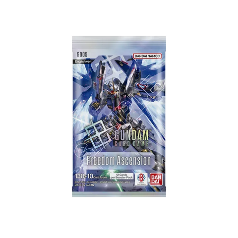 Gundam TCG Freedom Ascension Booster Pack (GD05) **Local Pick-Up and Purchase Only**