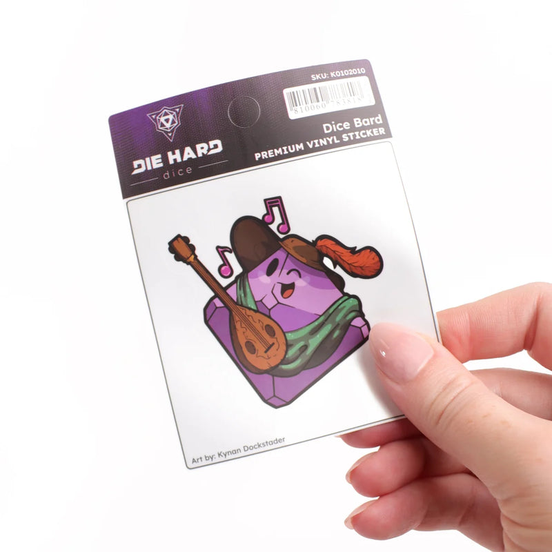 Die Hard Dice Sticker - Dice Bard