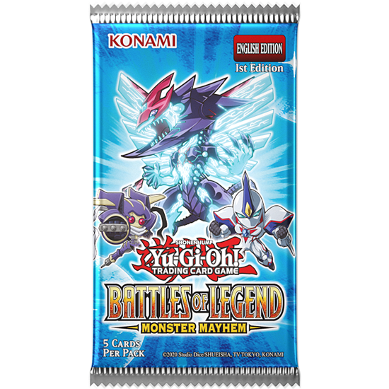 Yu-Gi-Oh! TCG: Battles of Legend - Monster Mayhem Booster Pack