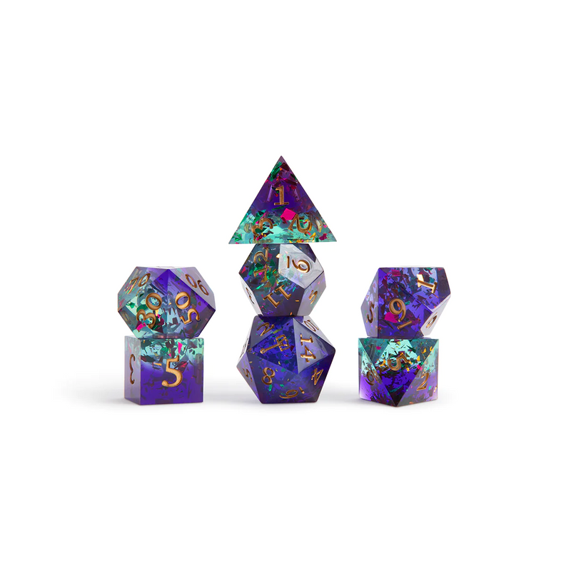 Darrington Press | Critical Role RPG Polyhedral Dice Set: Ashton Greymoore - GM [7ct]