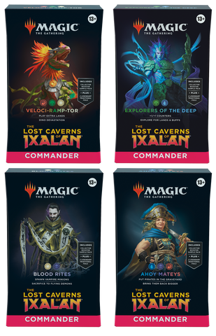 MTG Lost Caverns of Ixalan - Commander Deck Set | Includes All 4 Decks