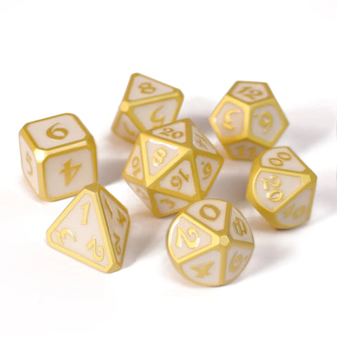 Die Hard Dice - Metal RPG Polyhedral Dice Set - Celestial Relic [7pc]