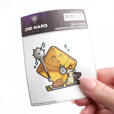 Die Hard Dice Sticker - Dice Cleric