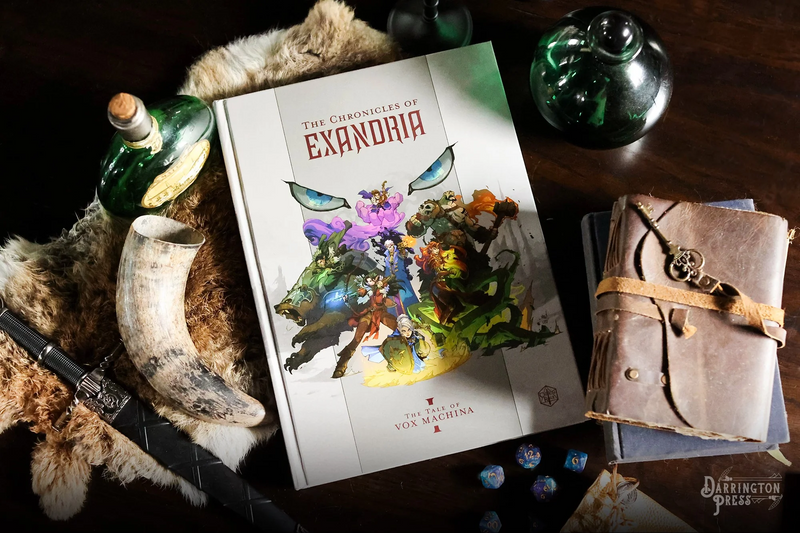 Darrington Press | Critical Role:  The Chronicles of Exandria Vol. I: The Tale of Vox Machina [Hardcover]