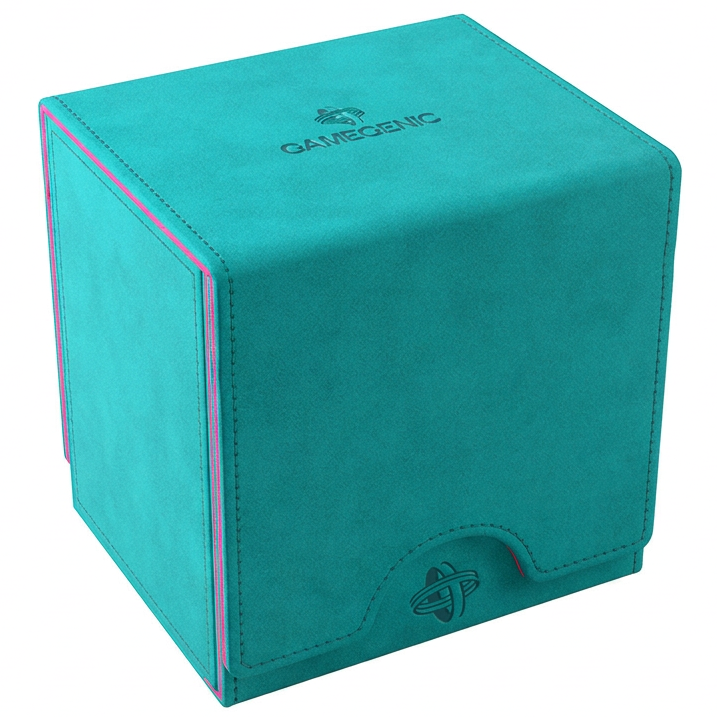 Gamegenic Sidekick PRO 100+ XL Convertible Deck Box - Teal/Pink