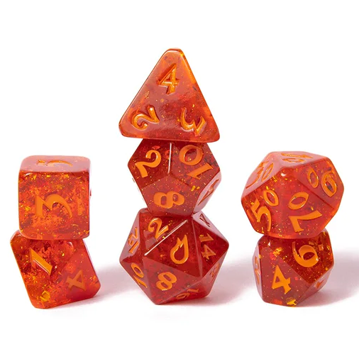 Darrington Press | Critical Role RPG Polyhedral Dice Set: Mighty Nein - Caleb Widogast [7ct]