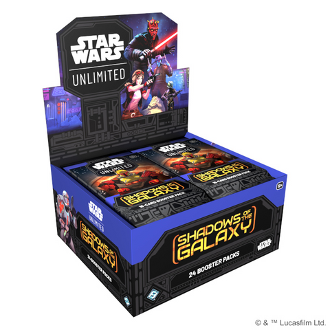Star Wars: Unlimited - Shadow of the Galaxy - Booster Box | 24 Packs