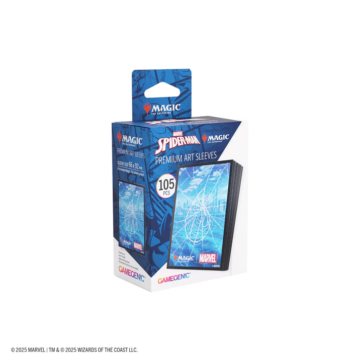Gamegenic Marvel's Spider-Man Premium Art Sleeves - Spider-Man Island