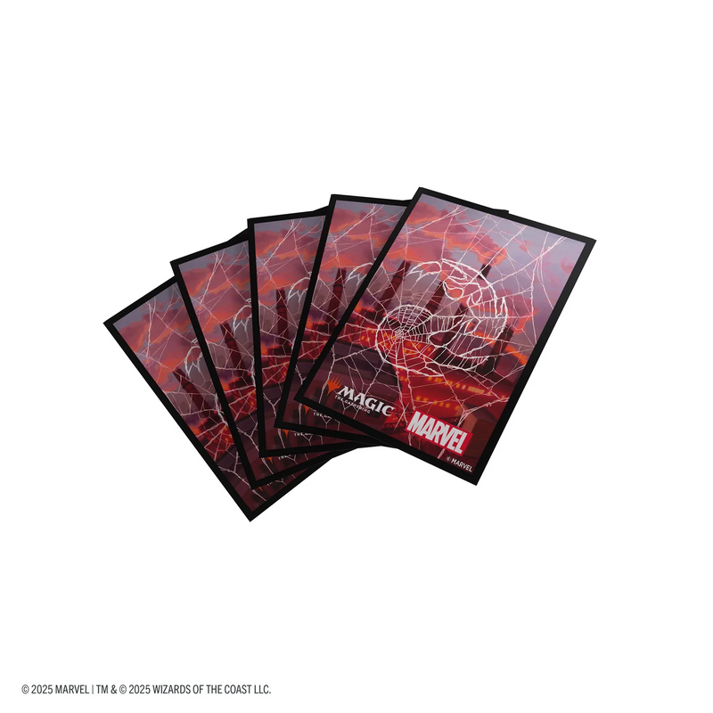 Gamegenic Marvel's Spider-Man Premium Art Sleeves - Spider-Man Mountain