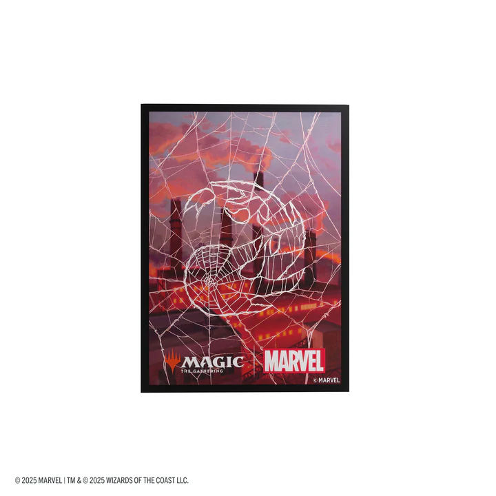 Gamegenic Marvel's Spider-Man Premium Art Sleeves - Spider-Man Mountain
