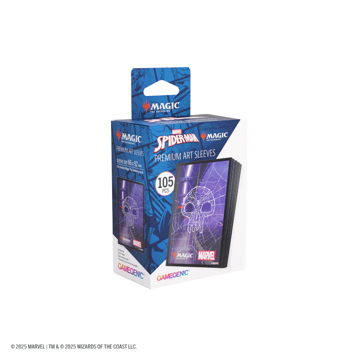 Gamegenic Marvel's Spider-Man Premium Art Sleeves - Spider-Man Swamp