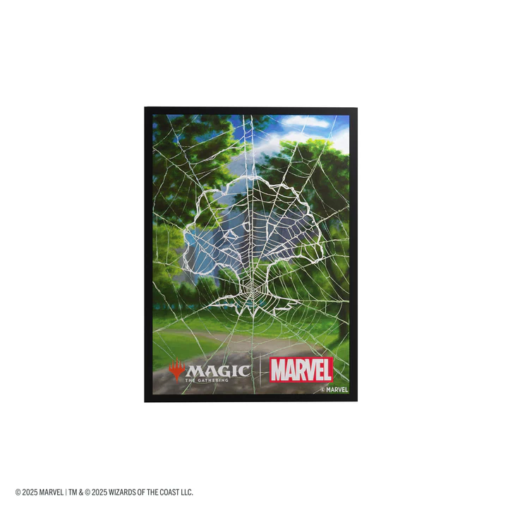 Gamegenic Marvel's Spider-Man Premium Art Sleeves - Spider-Man Forest
