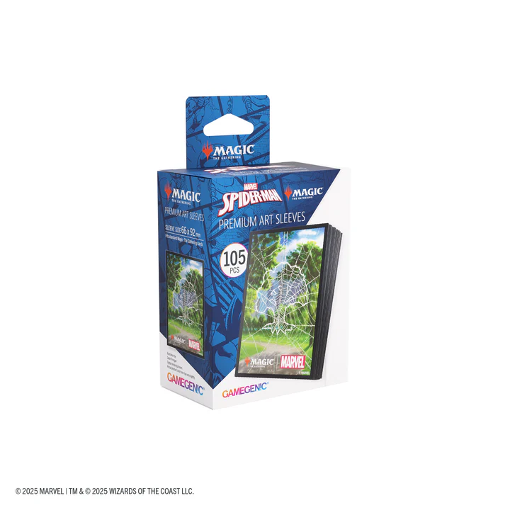 Gamegenic Marvel's Spider-Man Premium Art Sleeves - Spider-Man Forest