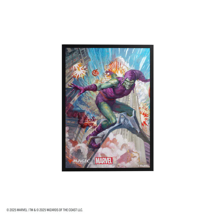 Gamegenic Marvel's Spider-Man Premium Art Sleeves - Green Goblin